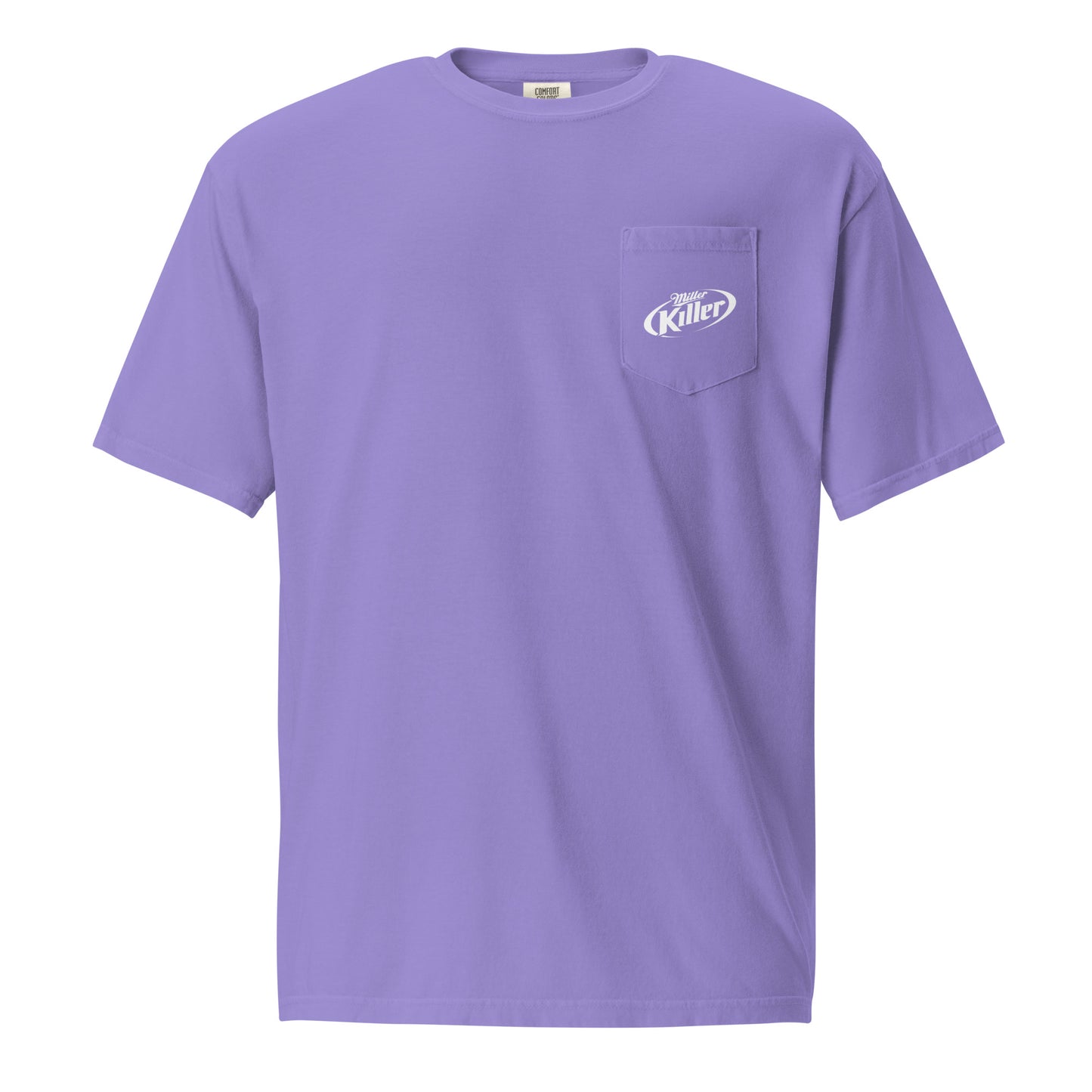 Miller Killer Purple Comfort Colors Pocket Tee